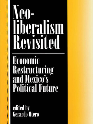 cover image of Neoliberalism Revisited